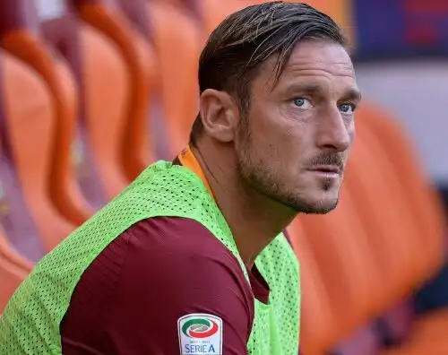 Roma, Totti fuori dalla lista