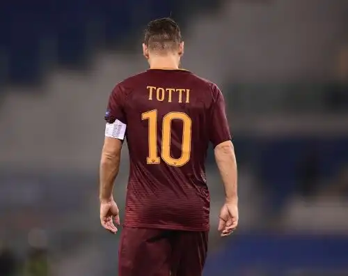 Totti: “Sto bene, non voglio smettere”