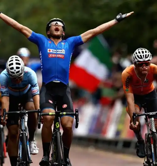 Matteo Trentin è campione d’Europa