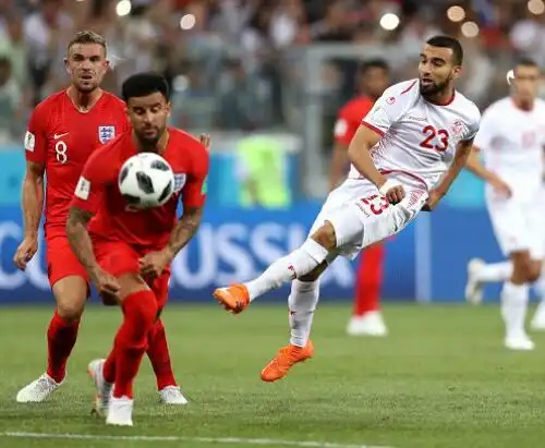 Tunisia-Inghilterra 1-2