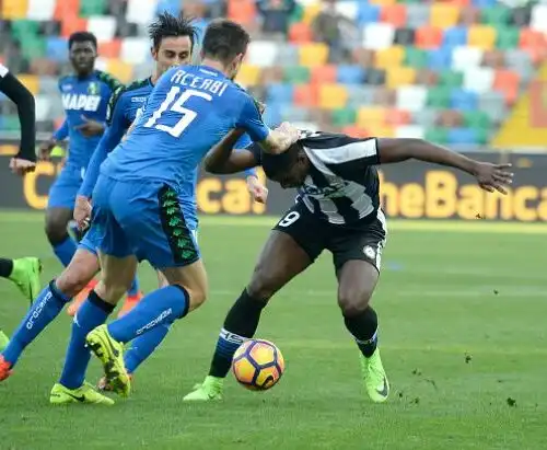 Udinese-Sassuolo 1-2