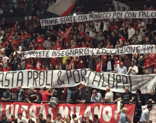 Ultras Milano, la contestazione si aggiorna