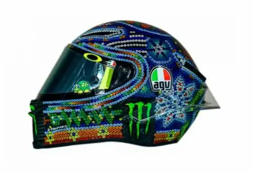 Valentino Rossi, casco messicano