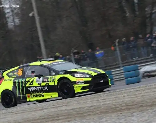 Monza Rally Show, Valentino Rossi fa cinquina