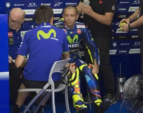 Valentino Rossi elenca i problemi