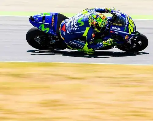 Test Barcellona: Rossi soffre ancora