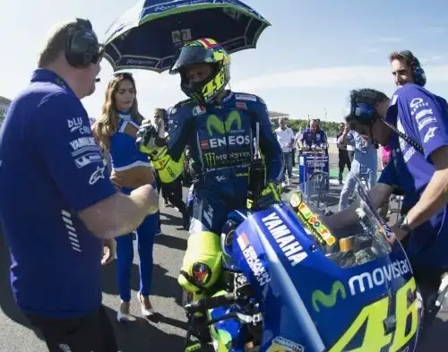 Yamaha, Valentino Rossi non sarà sostituito a Misano