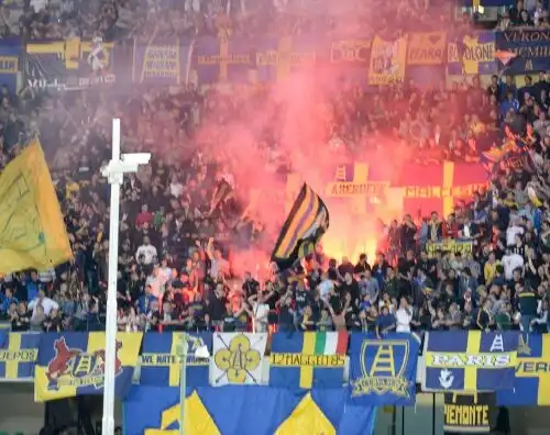 Curva chiusa, Verona furibondo