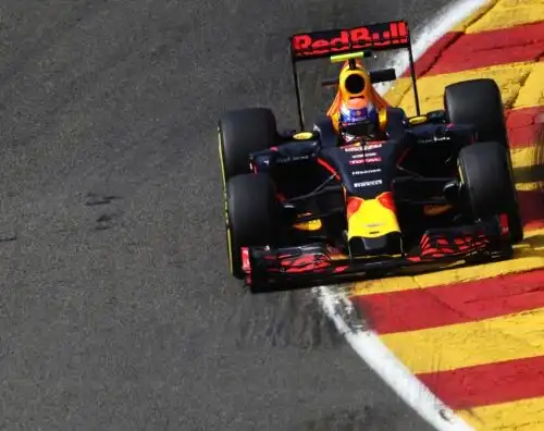 Spa, seconde libere alle Red Bull