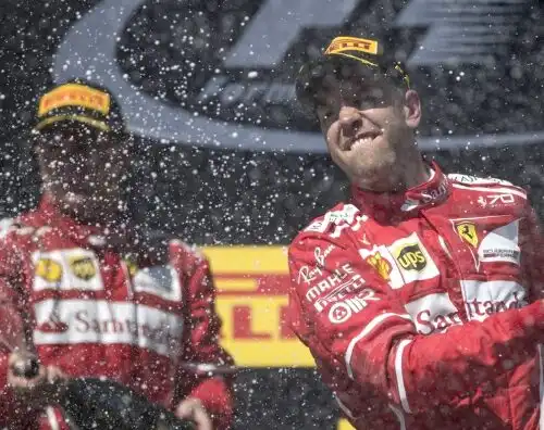 Ferrari, Vettel: “Mi è spiaciuto per Kimi”