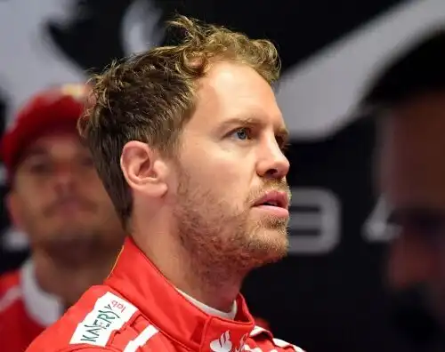 Vettel si consola: “Bene la prima fila”