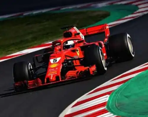 Montmelò, Vettel mette in fila tutti