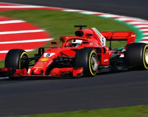 La Ferrari fa sognare: Vettel fa il record a Barcellona