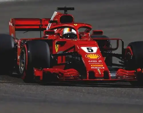 Capolavoro di Sebastian Vettel, bis della Ferrari