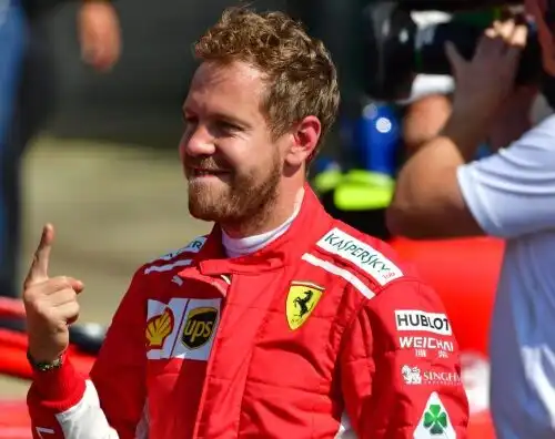 Vettel: “Ho spinto come un pazzo”