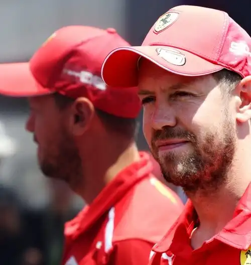 Vettel non scarica la Ferrari, anzi rilancia