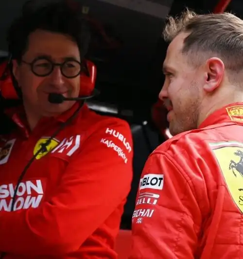 Binotto: “Vettel-Mercedes? Sarei felice”