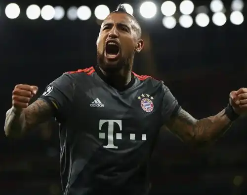 Vidal: “Champions, è l’anno del Bayern”