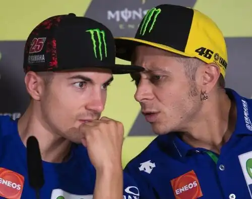 Viñales non vede l’ora che torni Valentino Rossi