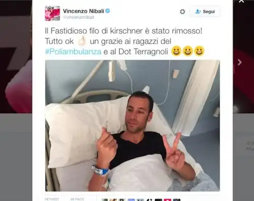 Nibali rassicura i tifosi: “Tutto ok”