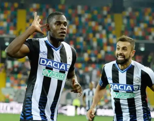 Udinese-Zapata, addio a fine stagione