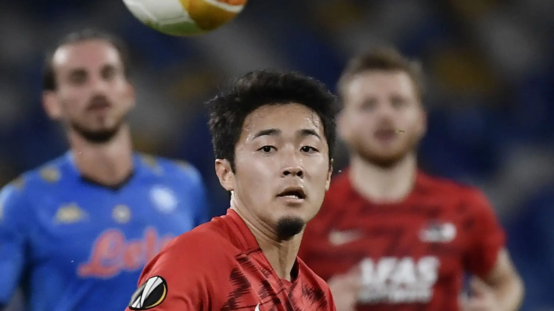 L'AZ Alkmaar ha acquistato Sugawara dal Nagoya Grampus nell'estate del 2019
