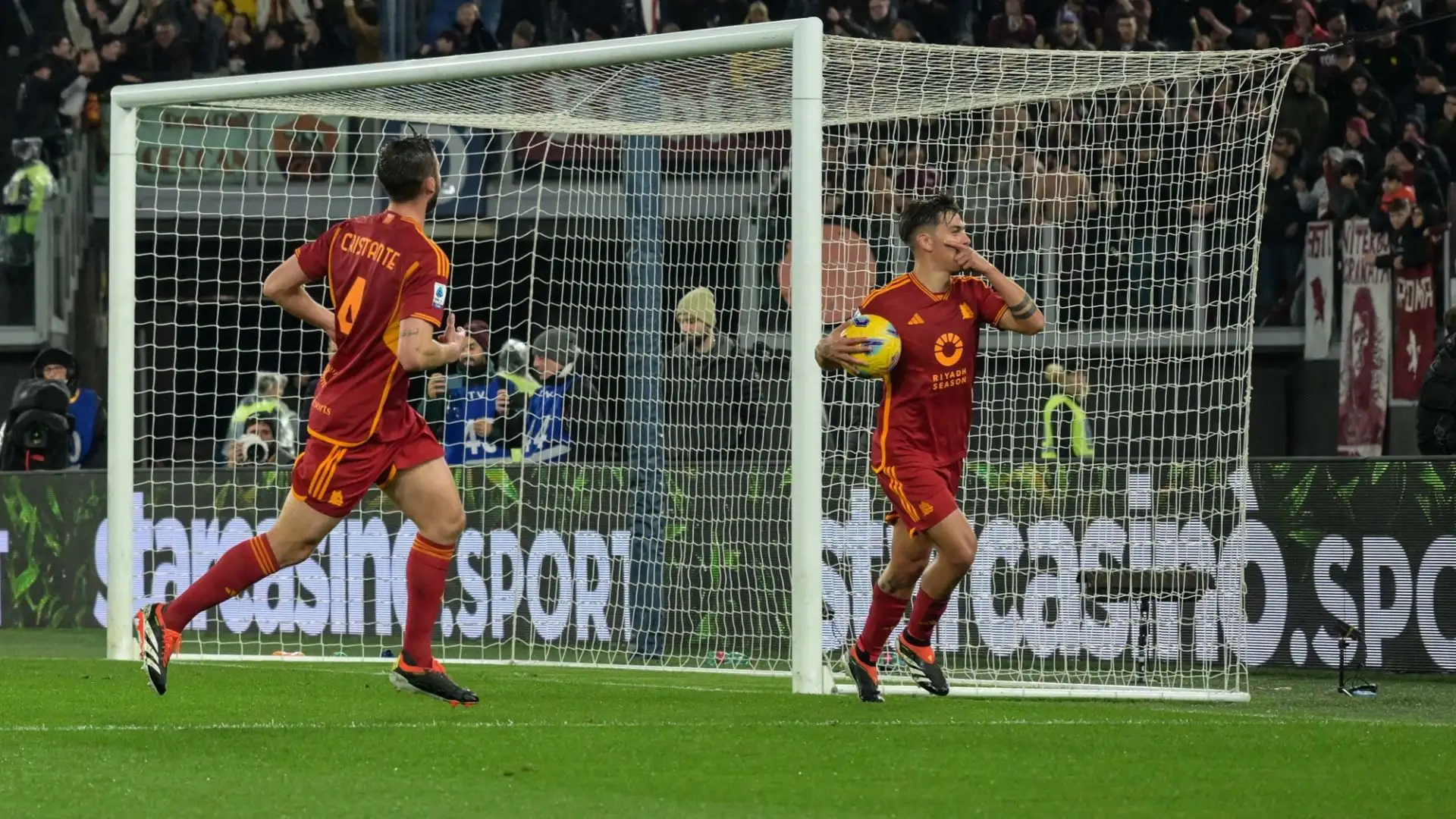 Senza dubbio è tra gli idoli dei tifosi giallorossi
