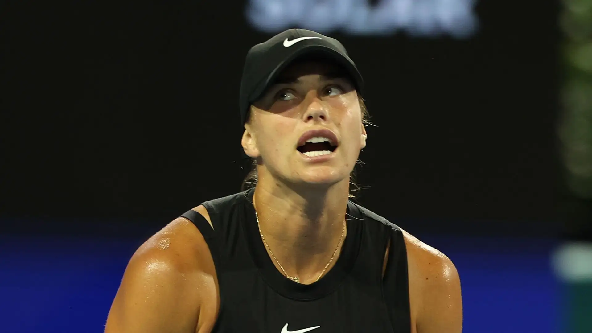 La Sabalenka non ha nascosto la sua rabbia