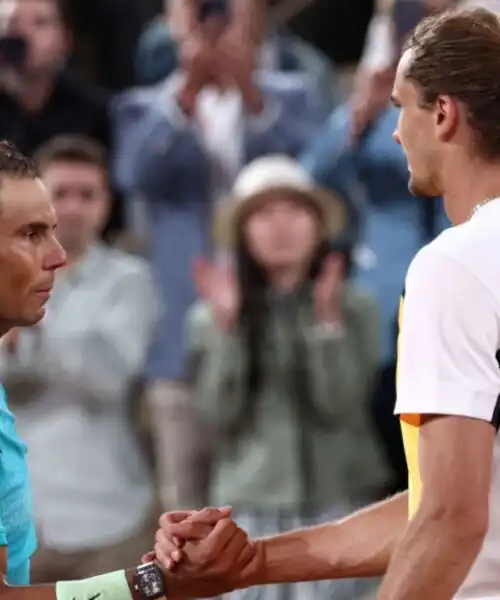 Roland Garros: troppo Alexander Zverev per Rafael Nadal