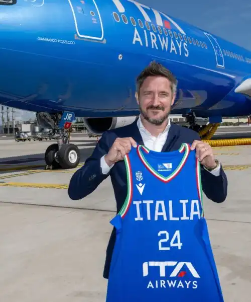 Un aereo dedicato a Gianmarco Pozzecco: l’emozione del c.t. dell’Italbasket