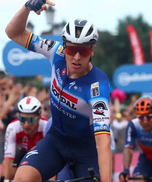 Giro d’Italia: Jonathan Milan beffato da Tim Merlier al fotofinish a Padova