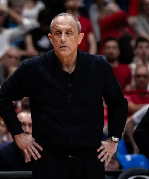 Olimpia raggiunta dalla Virtus, Ettore Messina si sfoga