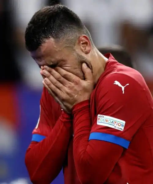 Euro 2024, allarme Kostic: esce in lacrime. Le foto
