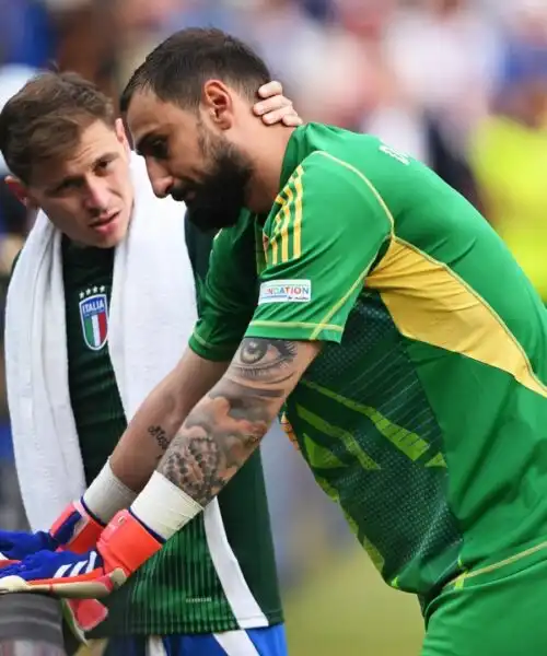 Gigio Donnarumma a pezzi, le foto parlano da sole