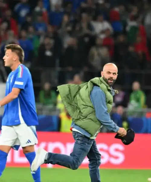 Euro 2024, Italia-Albania si chiude con una clamorosa invasione: le foto