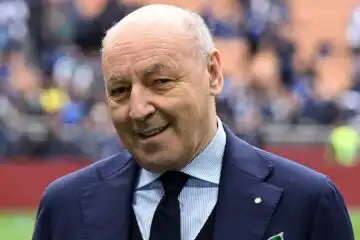 Inter, Marotta a gamba tesa: “Serie A a 18 squadre”