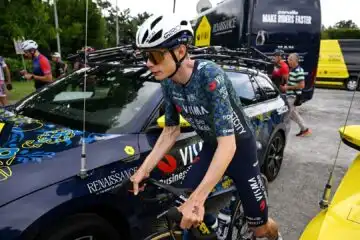 Tour de France, Jonas Vingegaard felice di esserci