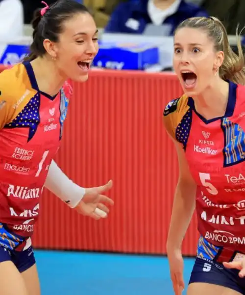 Vero Volley Milano e Laura Heyrman avanti insieme