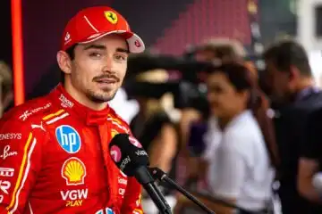 Ferrari: altra domenica da incubo per Charles Leclerc, che tira in ballo Perez