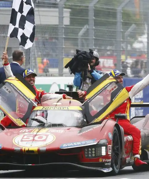 24 Ore Le Mans, bis Ferrari! Le foto della trionfale Hypercar