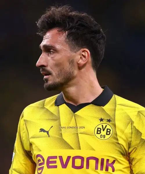 Mats Hummels saluta il Borussia Dortmund, possibile l’approdo in una big di Serie A