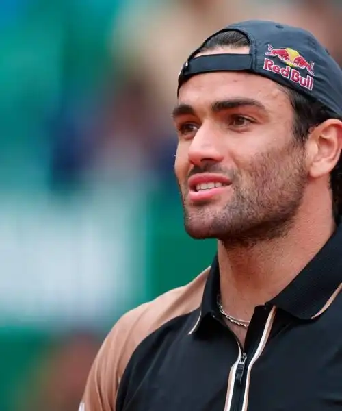 Matteo Berrettini fa lo scaramantico sull’erba