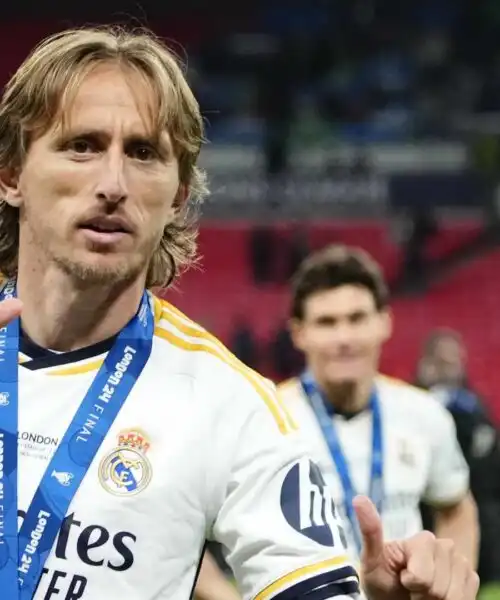 Real Madrid, Luka Modric svela il suo futuro