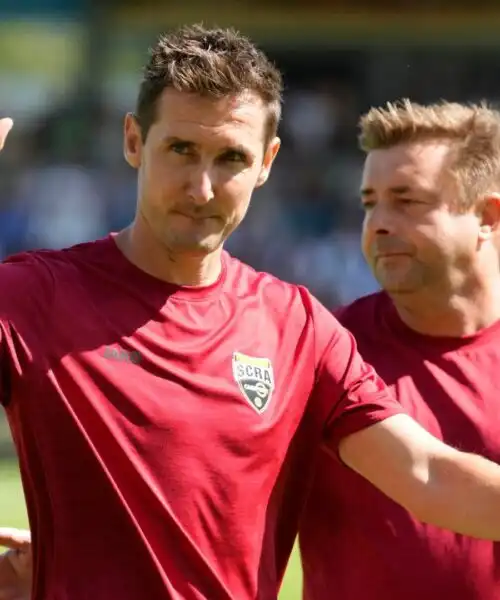 Panchina in Serie A per Miroslav Klose: le immagini