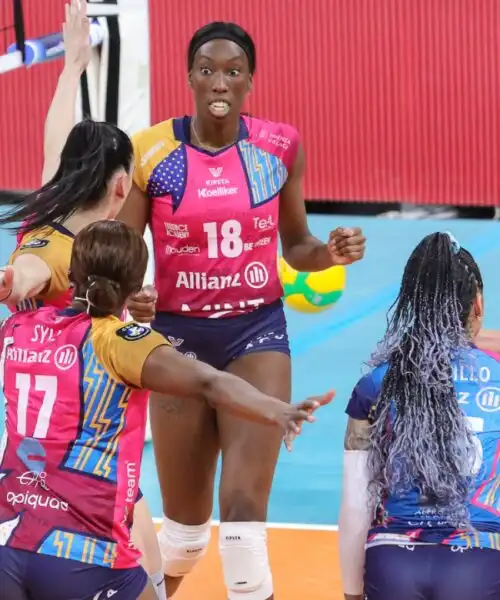 Bomba di mercato, nuova compagna per Paola Egonu e Myriam Sylla: le foto