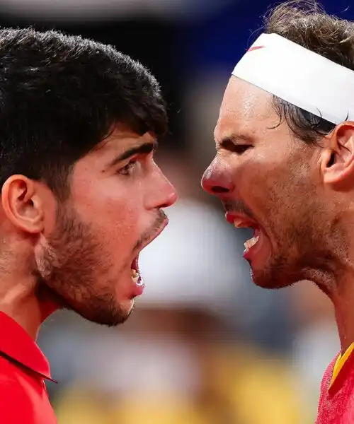 Nadal-Alcaraz, le foto della serata più amara alle Olimpiadi