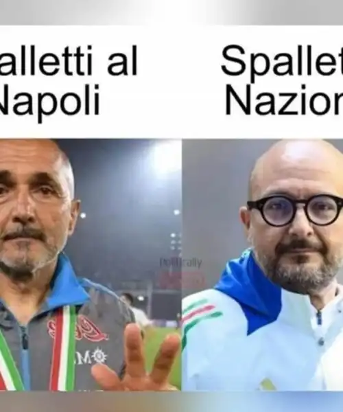 Azzurri e Spalletti demoliti dai meme dopo la batosta con la Svizzera: guarda i più divertenti