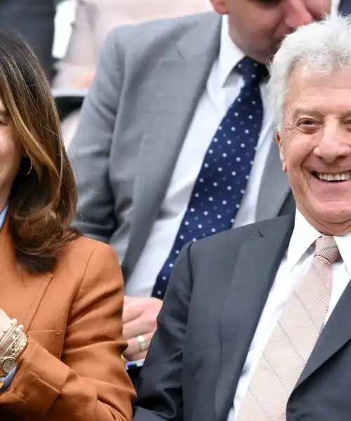 A Wimbledon anche un Dustin Hoffman in grande forma: le foto