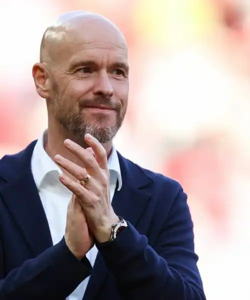 Colonia olandese al Manchester United: Erik Ten Hag entusiasta. Le foto