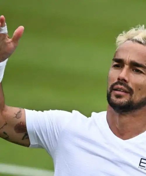 Fabio Fognini si consola rifacendosi gli occhi con Jannik Sinner